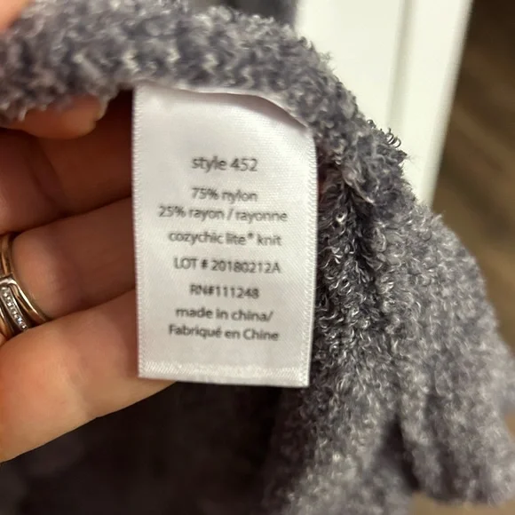 Barefoot Dreams Cozychic Lite Cardigan- size Xs/S - Picture 3 of 4